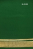 Contrast Classic Pure Mysore Crepe Silk Saree